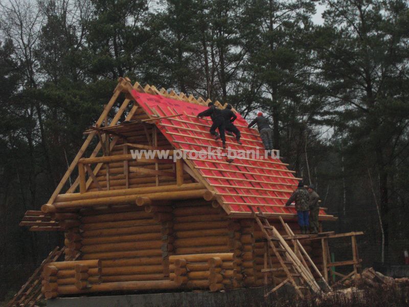 Сборка бани